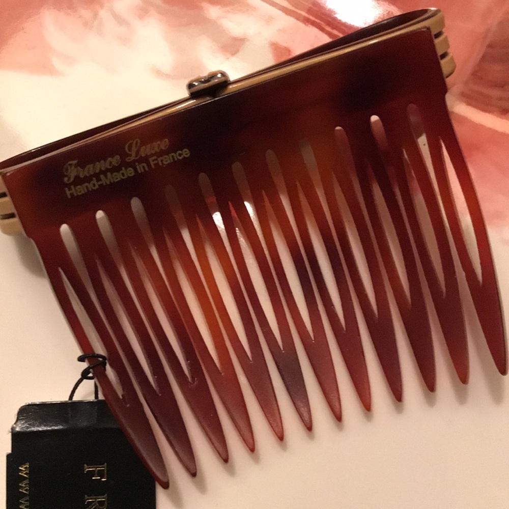 Gorgeous handmade France Luxe bow comb 🎀 - Picture 2 of 5